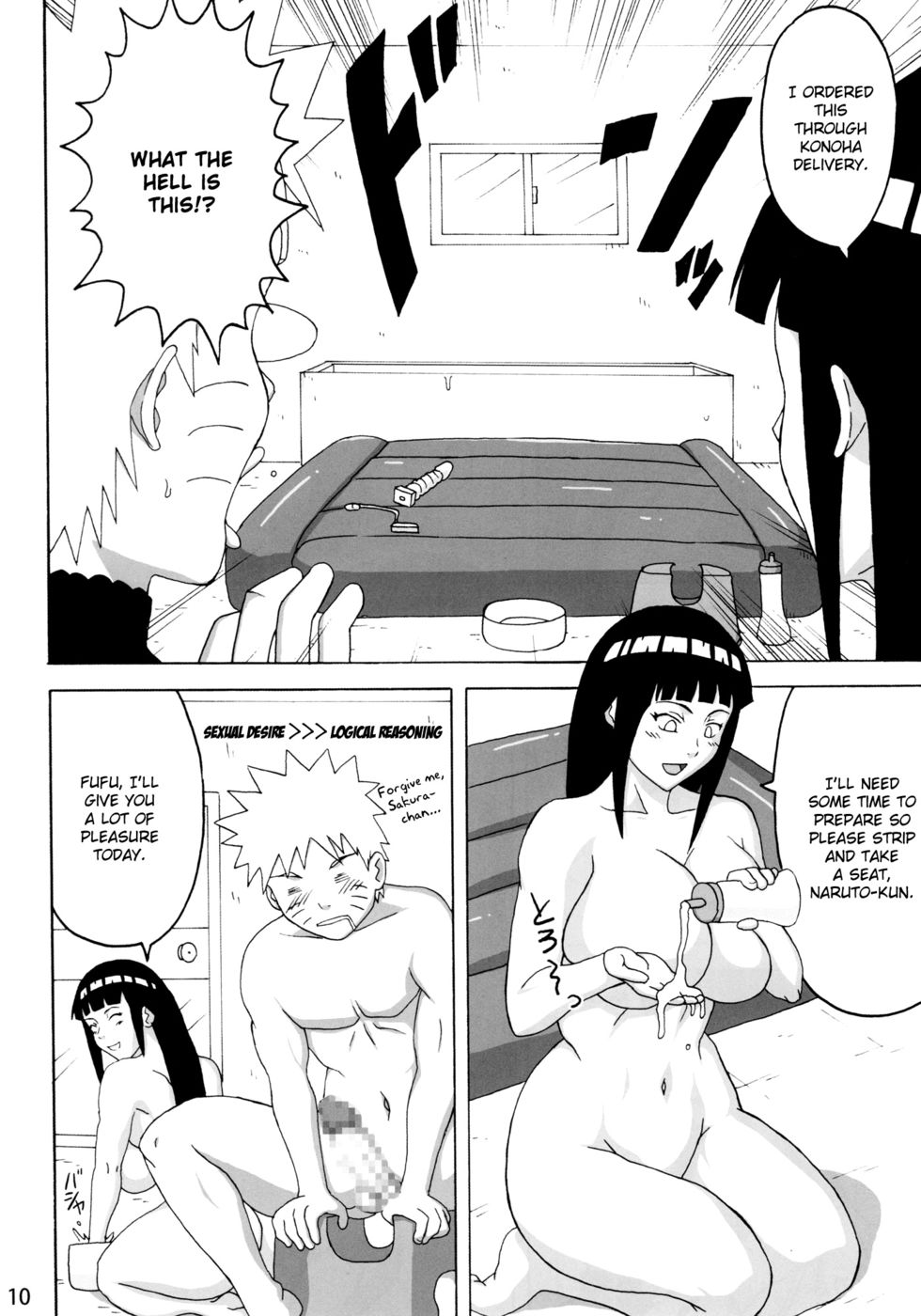 Hentai Manga Comic-First Time Soap Girl Hinata-Read-11